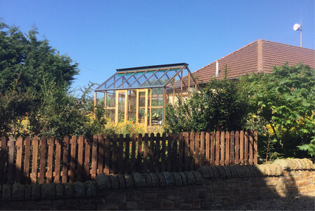 Classic 'Planthouse Ten' By   6 Panel - Cedar Base Boards