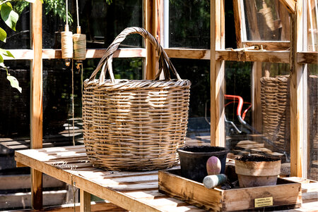 Classic 'Planthouse Ten' By   8 Panel - Cedar Base Boards