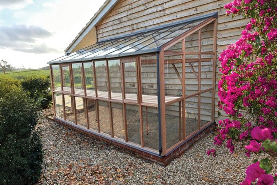 Classic 'Lean-To Six' - 8 Panel - Dør Venstre Side