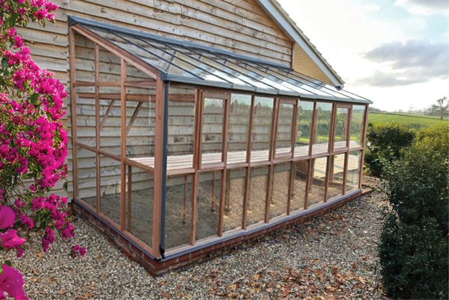 Classic 'Lean-To Six' - 9 Panel - Dør Højre Side