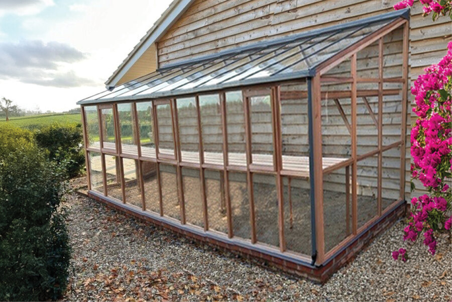 Classic 'Lean-To Six' - 10 Panel - Dør Venstre Side
