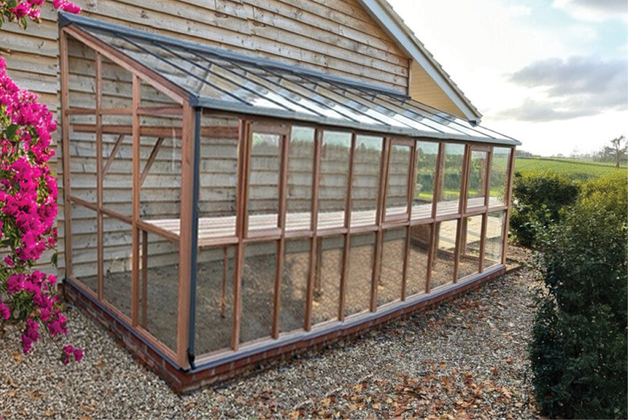 Classic 'Lean-To Six' - 10 Panel - Dør Højre Side