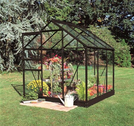 Halls Popular 6x6 - Black - 3mm Toughened Glass