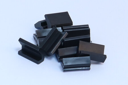 #20-1024 Plastik glasholdere * 12