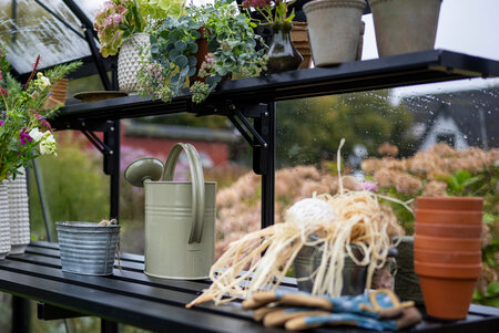 Integreret Foldbar Lamelhylde - QUBE 6 · 5.9 m² (6' x 10')