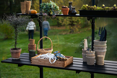 Integreret Foldbart Lamelhylde - 2350 mm