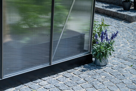 ICON 6 · 2.5 m² (6' x 4') Alu m/4 mm Polycarbonat