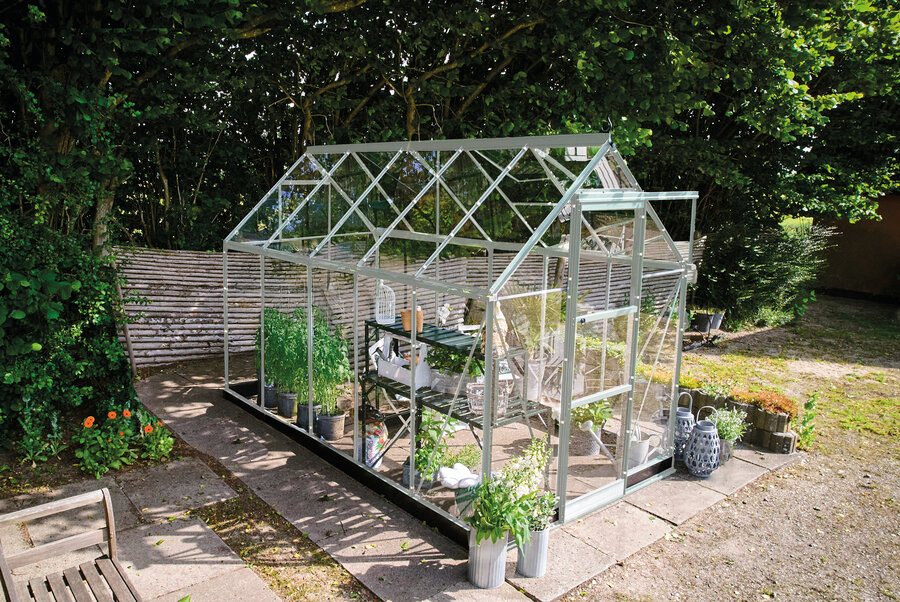 ICON 6 · 6.1 m² (6' x 10') Alu m/3 mm Hærdet Glas