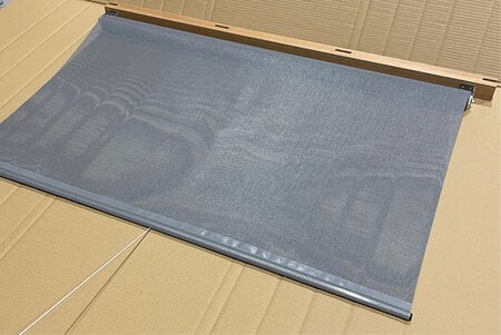 RHS - rullegardiner - 11 panel - grå