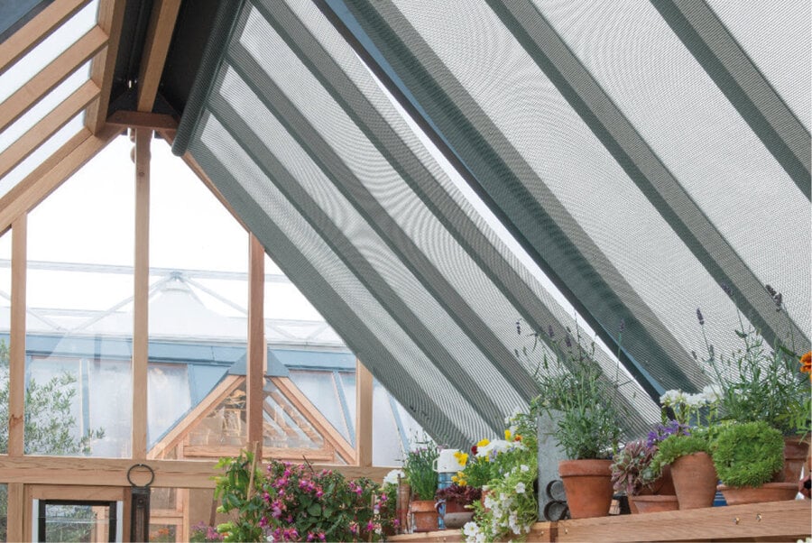 RHS - rullegardiner - 11 panel - grå