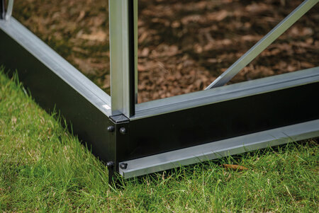 ICON 8 · 8.1 m² (8' x 10') Alu m/3 mm Hærdet Glas