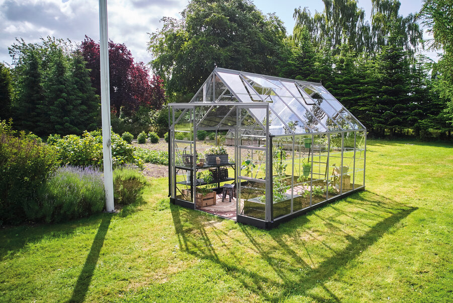 ICON 8 · 9.7 m² (8' x 12') Alu m/3 mm Glas