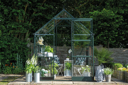 ICON 6 · 3.7 m² (6' x 6') Green w/3 mm Toughened Glass