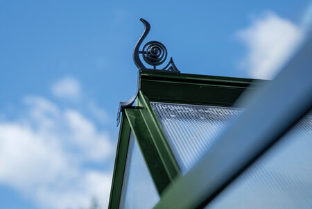 ICON 6 · 4.9 m² (6' x 8') Green w/4 mm Polycarbonate