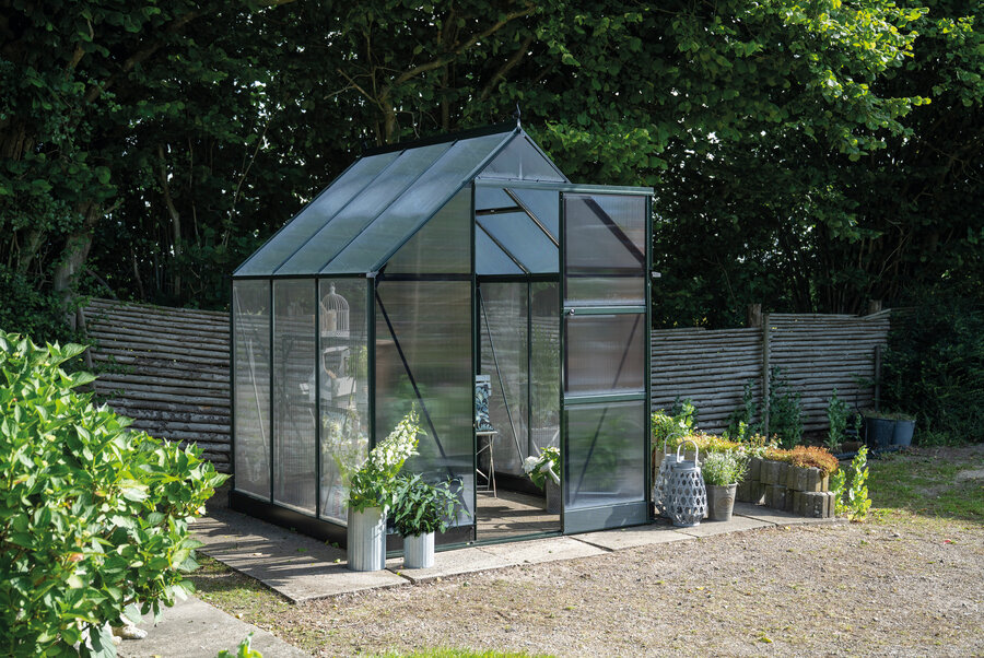 ICON 6 · 3.7 m² (6' x 6') Green w/4 mm Polycarbonate