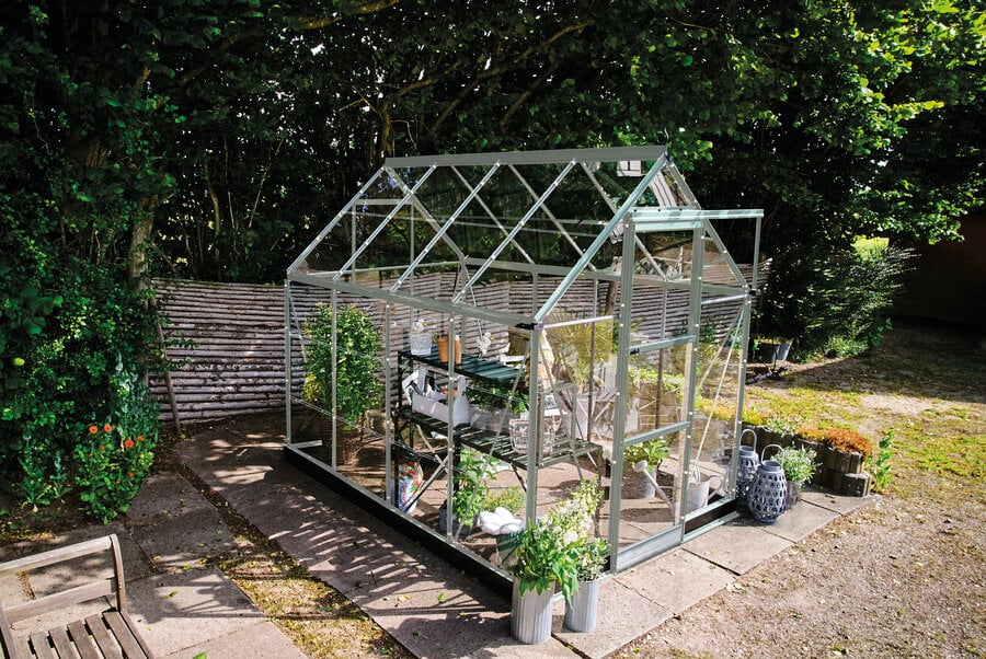 ICON 6 · 4.9 m² (6' x 8') Alu m/3 mm Glas