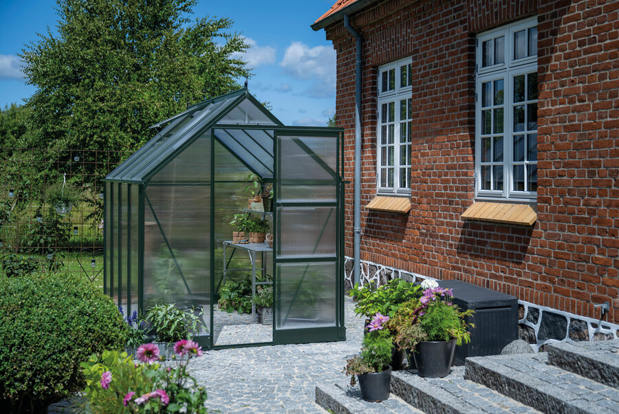 ICON 6 · 4.9 m² (6' x 8') Green w/4 mm Polycarbonate