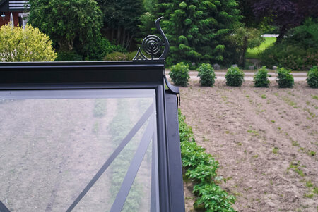 Capping - ICON Gardenhouse 6 · 8.6 m² (6' x 10') 3 mm Toughened Glass