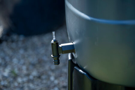 100Ltr Mini Rainsaver Water Butt + Stand