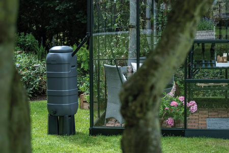 100Ltr Mini Rainsaver Water Butt + Stand