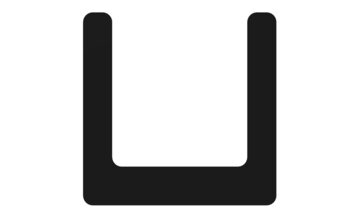 #73 Öffnungsstange Für Fenster - Schwarz