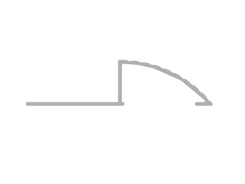 #00 Türschwelle 1468 mm - Schwarz
