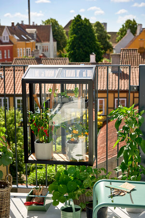 Balcony - 4 mm hærdet glas i hele baner