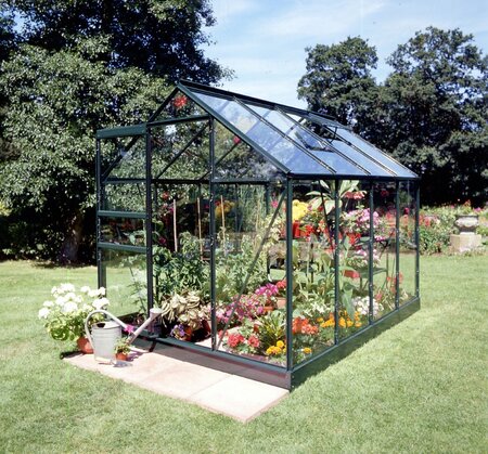 Halls Popular 5,0 m² - Grøn m/3 mm Hærdet Glas
