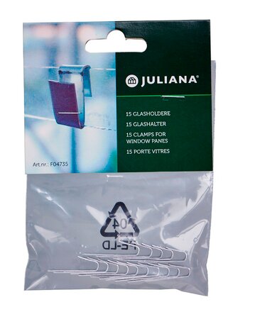 Glass Clips - 15 Pcs