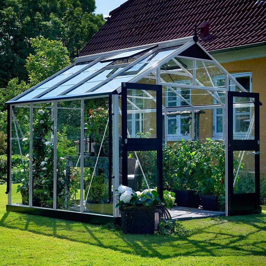 Juliana Premium 9x9 - Aluminium - 3mm Toughened Glass