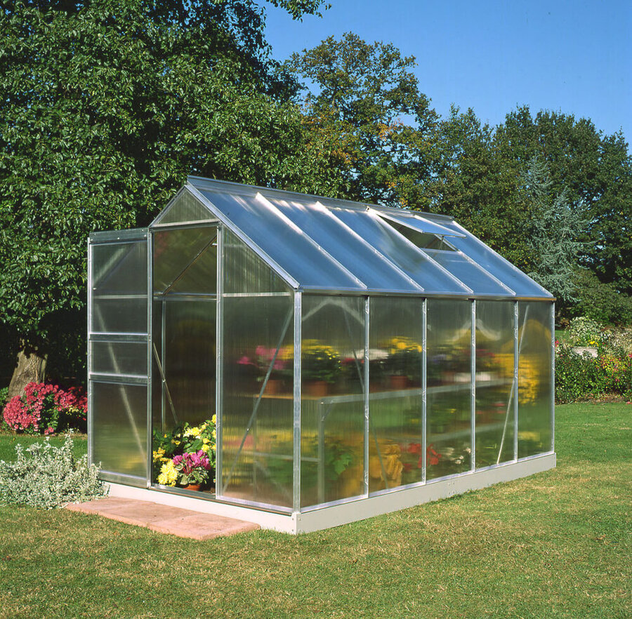 Halls Popular 6,2 m² - Alu m/4 mm Polycarbonat