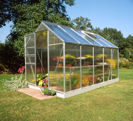 Halls Popular 6,2 m² - Alu m/4 mm Polycarbonat
