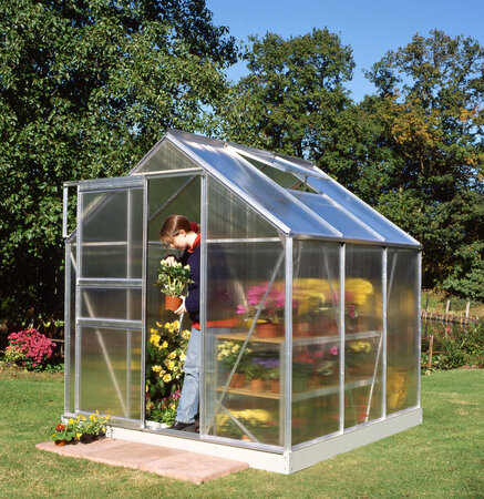 Halls Popular 3,8 m² - Alu m/4 mm Polycarbonat